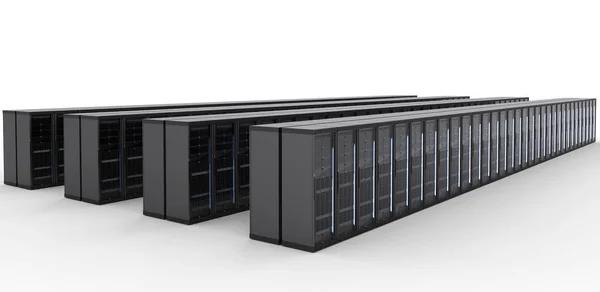 Server computer cluster — Stock Photo, Image