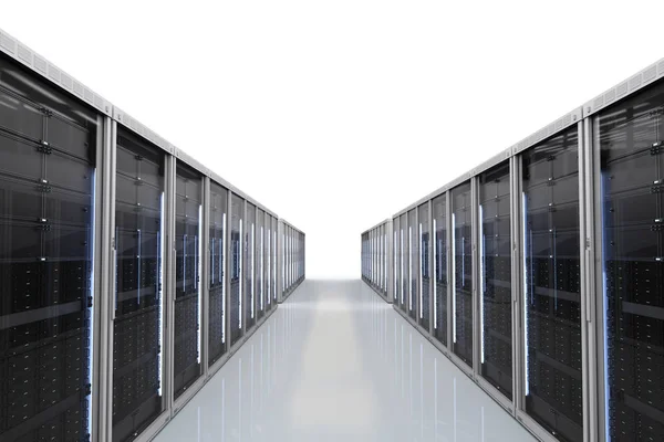 Serverruimte of server-computers — Stockfoto