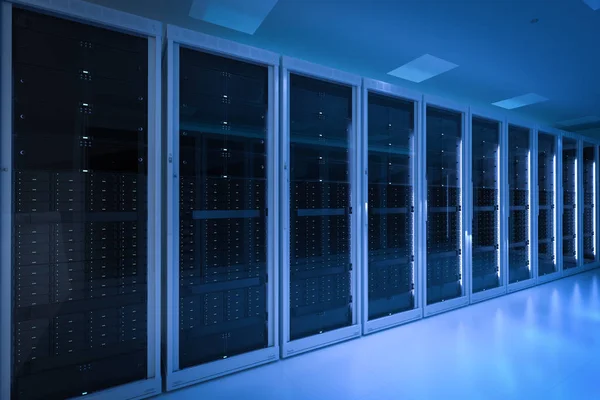 Server room or server computers — Stock Photo, Image