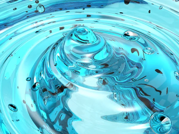 Gel cosmético azul — Foto de Stock