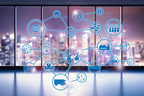 industrial network virtual display