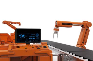 kontrol paneli ekran robot savaş silahları ile