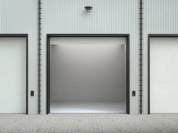 Raktári belső ajtó redőny — Stock Fotó