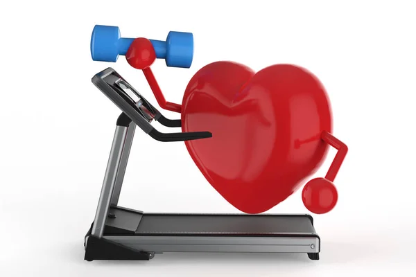 Exercise for healthy heart — Stock Photo, Image