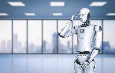 Android robot düşünme 