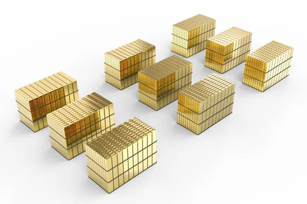 yığın Altın külçe 