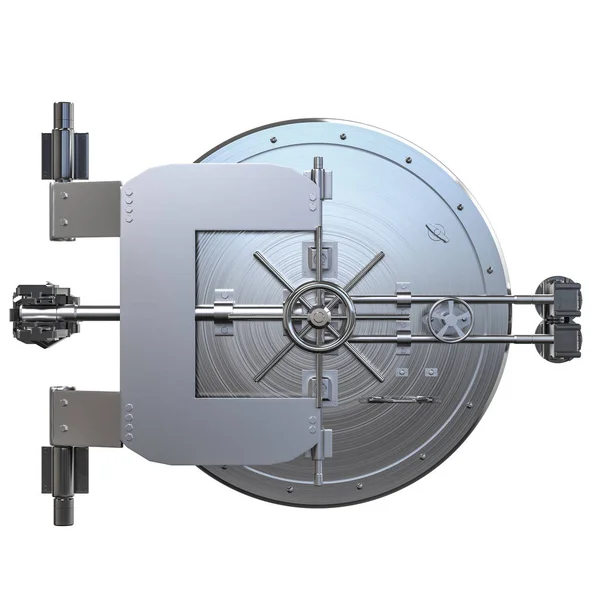 Metal bank vault — Stock Photo, Image