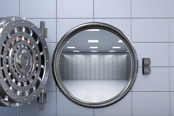 banka kasasını açtı