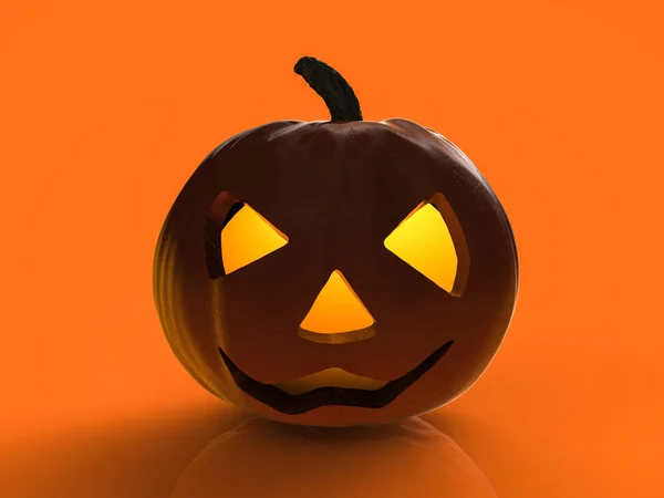 Smiley halloween pumpkin — Stock Photo, Image