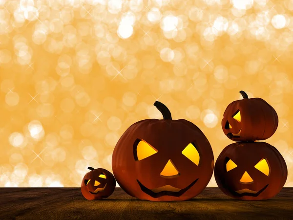 Heap of halloween pumpkins — Stock Photo, Image