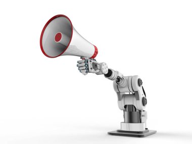 robot el holding megafon