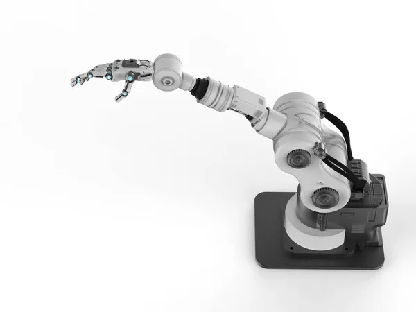 Mano robotica con le dita — Foto Stock