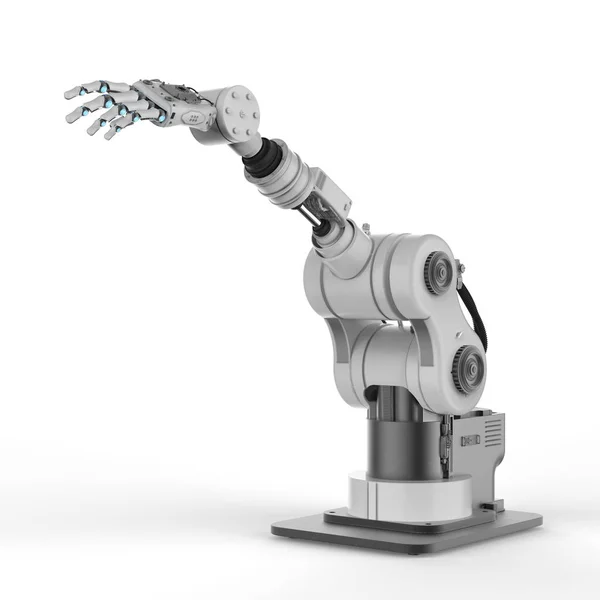 Mano robotica con le dita — Foto Stock