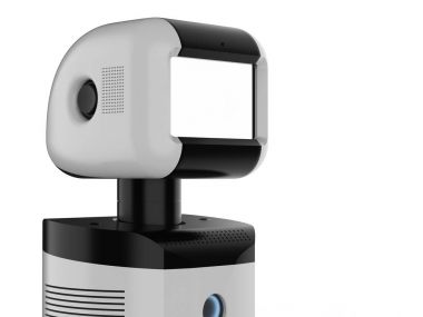 boş ekran ile Yardımcısı robot