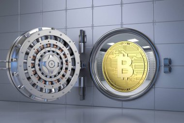 banka kasasındaki bitcoin