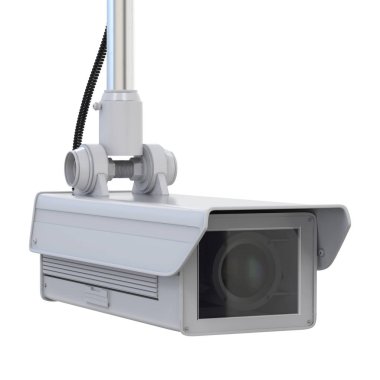 Tavanda güvenlik kamerası