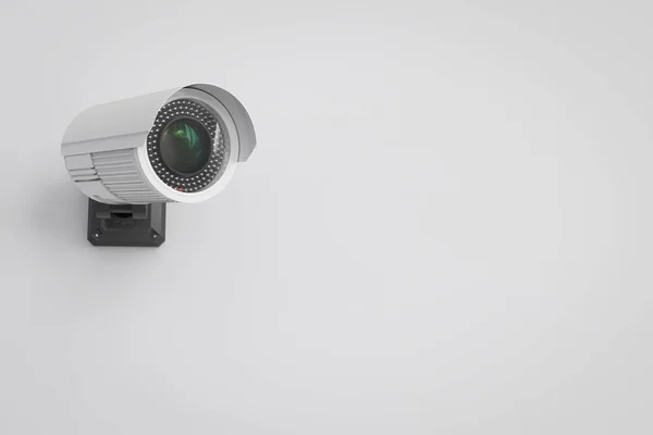 Telecamera di sicurezza sul muro — Foto Stock