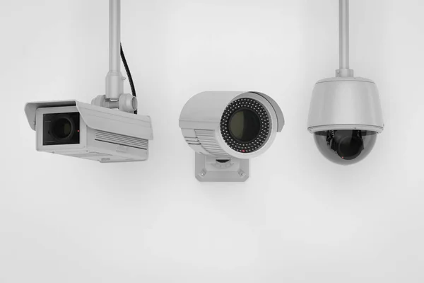 천장에 보안 카메라 — 스톡 사진