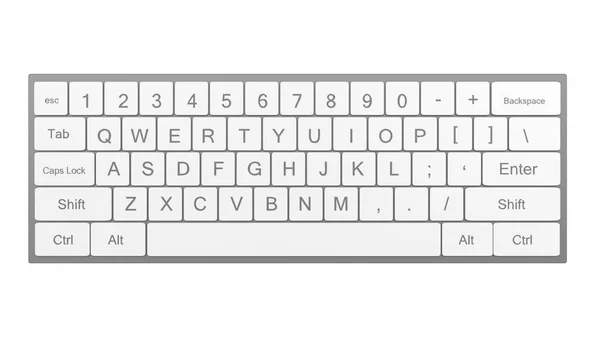 Keyboard komputer atau keypad — Stok Foto