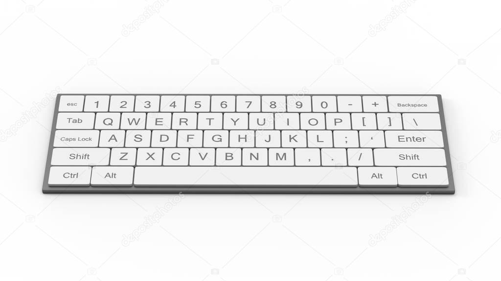 computer keyboard or keypad