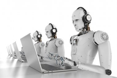 robotlar çağrı merkezi