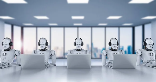 robots call center