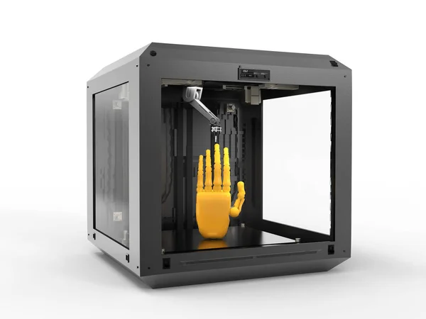 3d printer with object — Stock Photo, Image