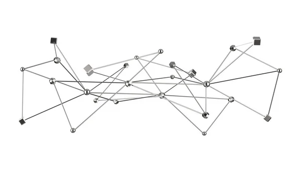 Metal connection structure — Stock Photo, Image