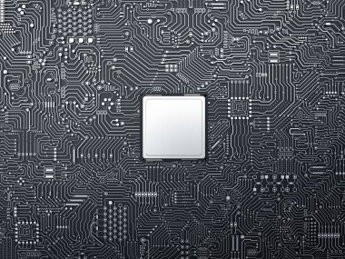 CPU devre kartı üzerinde