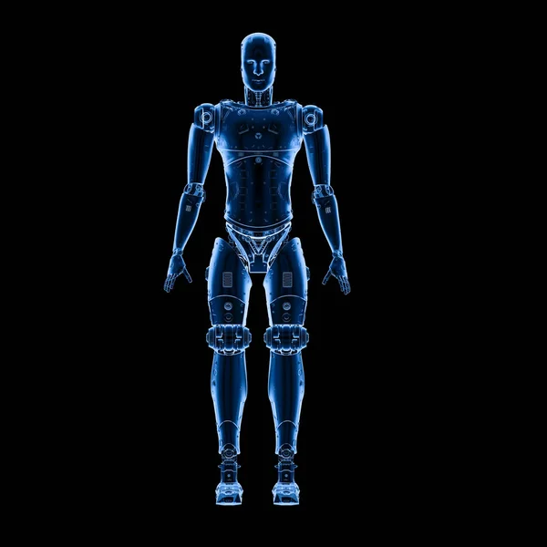Полное тело робота — стоковое фото