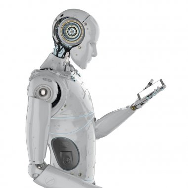 Robot cep telefonu ile
