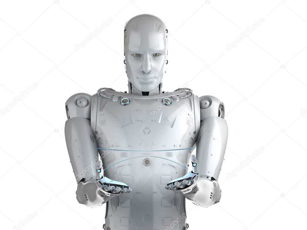 robot hand extend