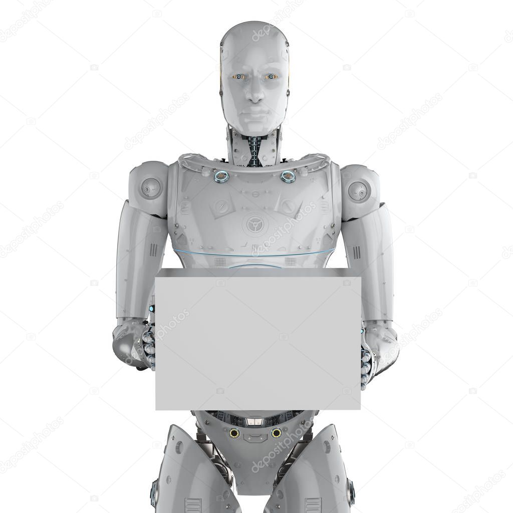 robot hold box