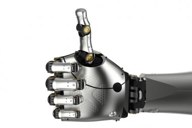 Cyborg başparmak yukarı