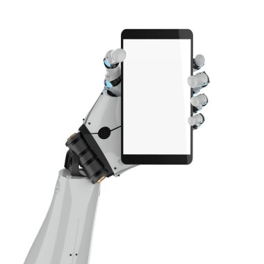 telefon tutarak cyborg