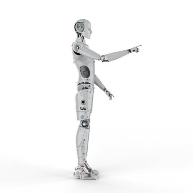 Robot parmak işareti 