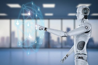robot ile sosyal ağ 
