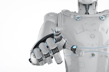 Robot parmak işareti 