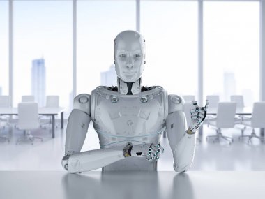 Robot sit Office