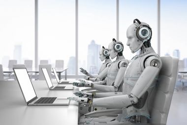 Robot çağrı merkezi