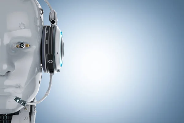 Robot aşınma kulaklık