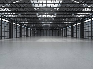 İçi boş fabrika.