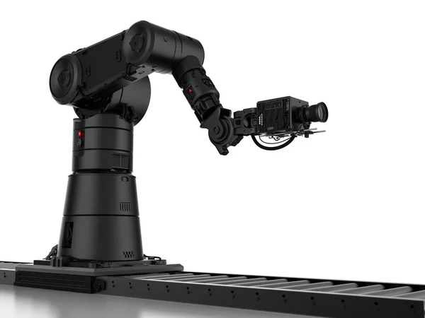 Ρομποτική κάμερα με κουκλίτσα — Φωτογραφία Αρχείου