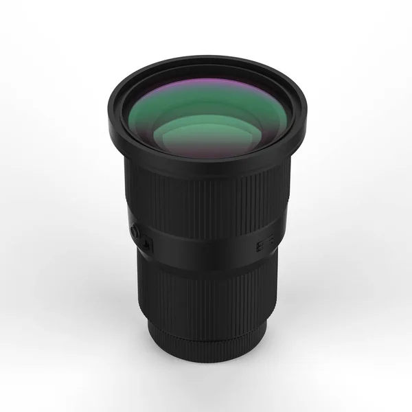 Black camera lens — Stock Photo, Image