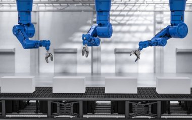 robot kol kutuları ile