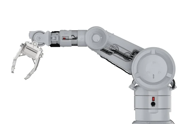 로봇 팔 또는 로봇 손 — 스톡 사진