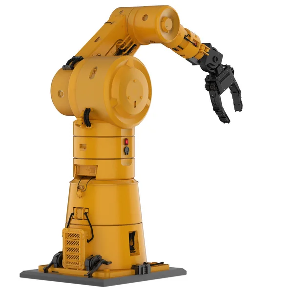 Robotic arm eller robot hand — Stockfoto