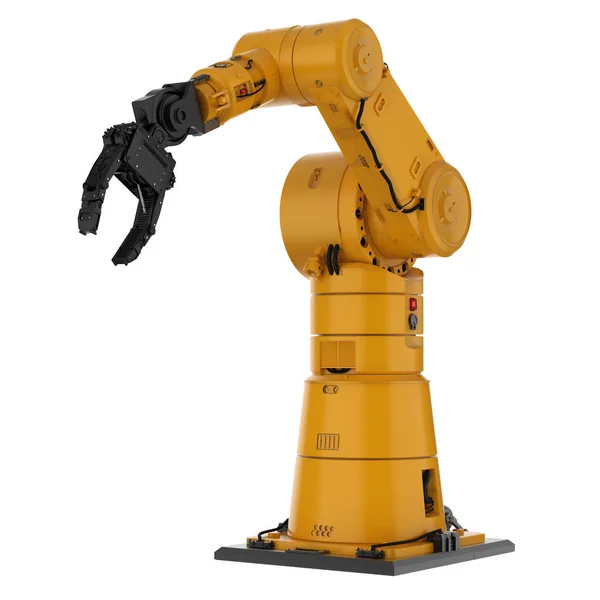 로봇 팔 또는 로봇 손 — 스톡 사진