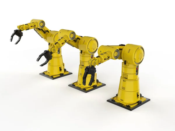 Robotyczne ramię lub robot ręka — Zdjęcie stockowe