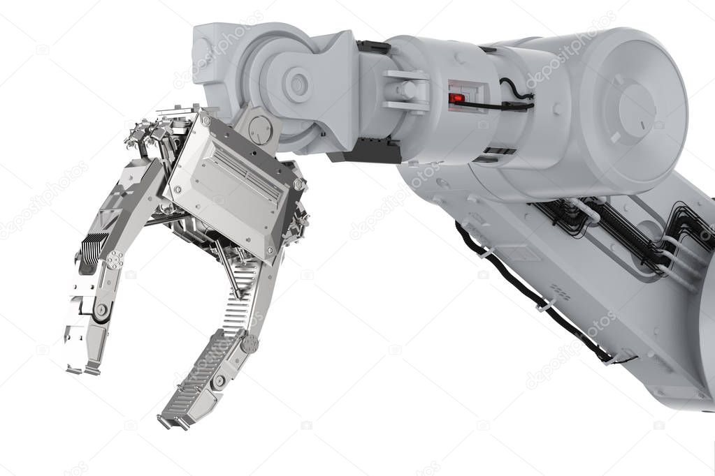 robotic arm or robot hand